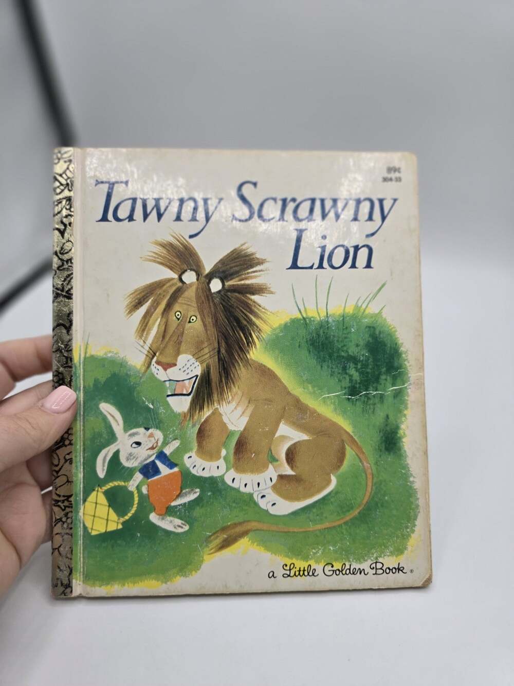 1980 a Little Golden Book - Tawny Scrawny Lion